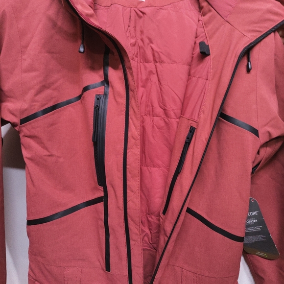 NWT FP Movement Henna Rust Red Inside Edge One Piece Ski Suit S - Picture 8 of 13